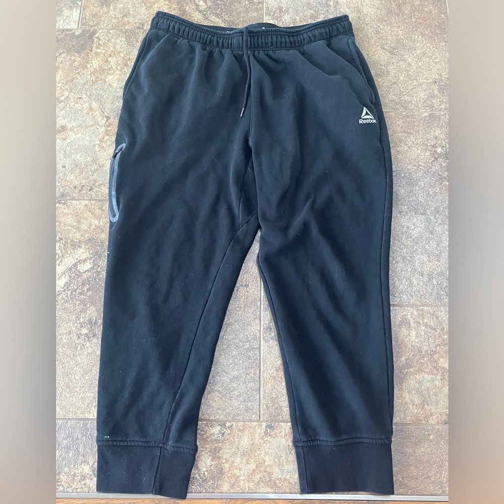 Reebok black sweatpants